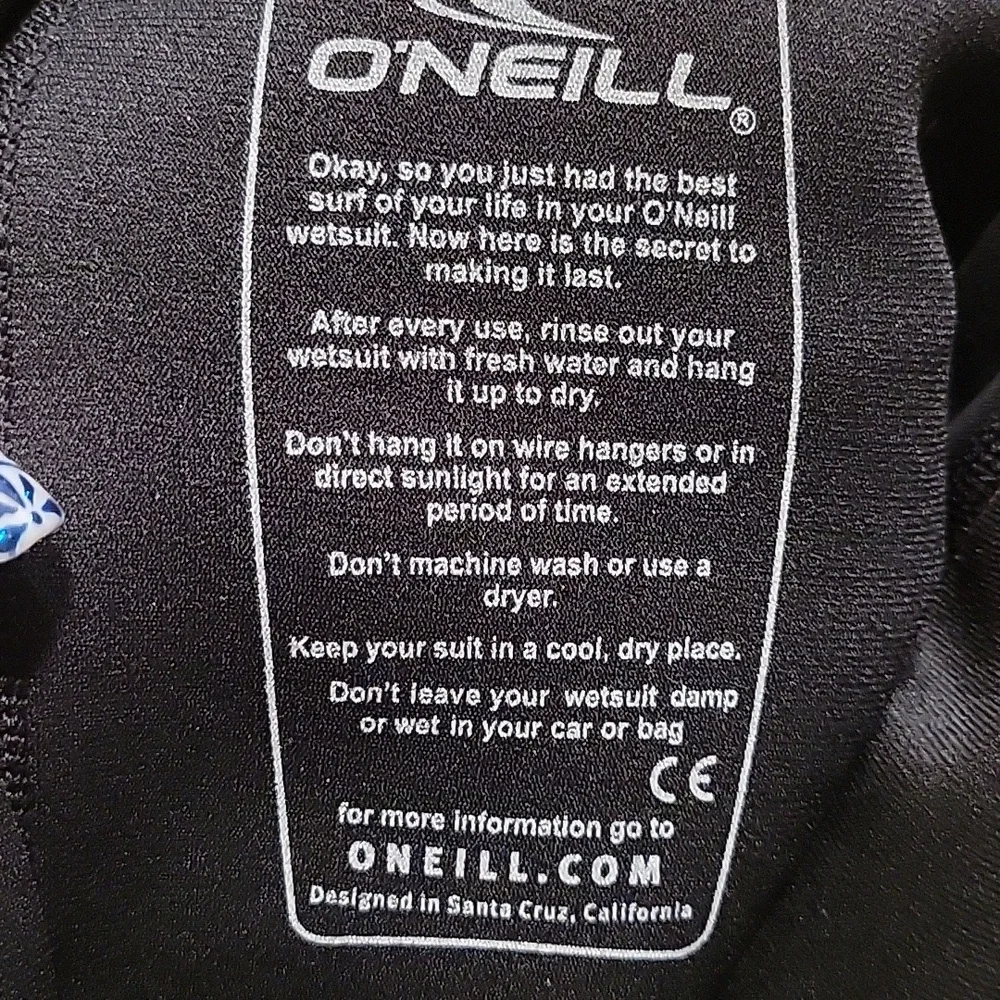O'Neill Youth 16 Reactor II Short Sleeve Back Zip Spring Suit Beach Vacation